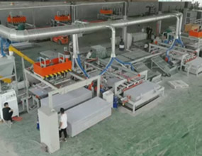 玻镁板全自动锯边机