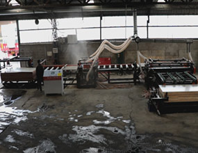 辊筒全自动锯边机