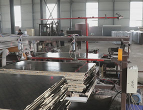 建筑模板全自动锯边机